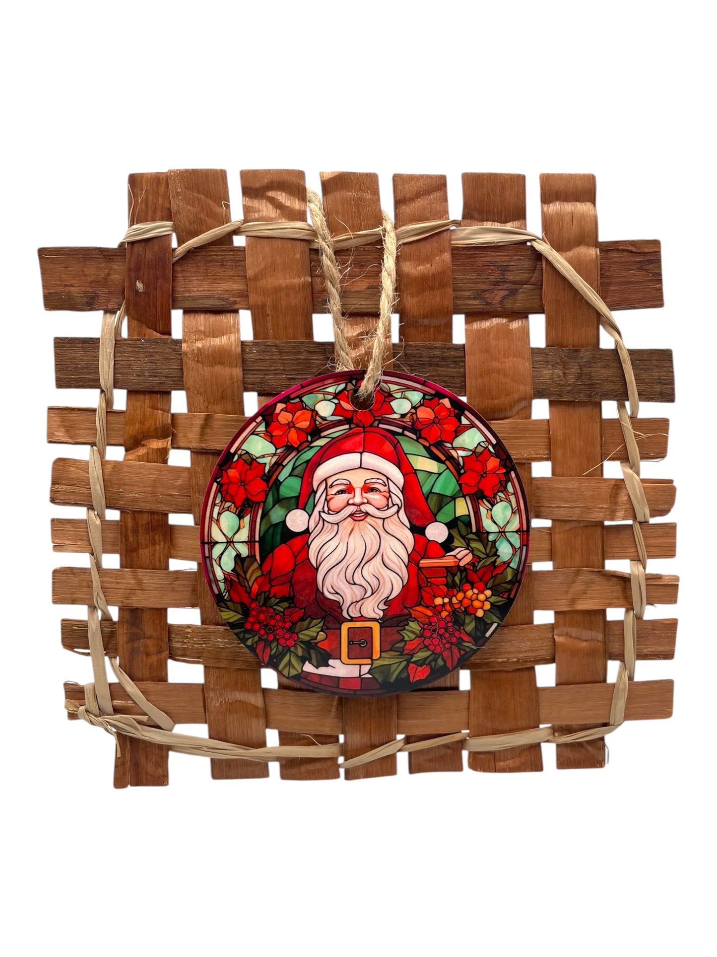Santa Ornaments