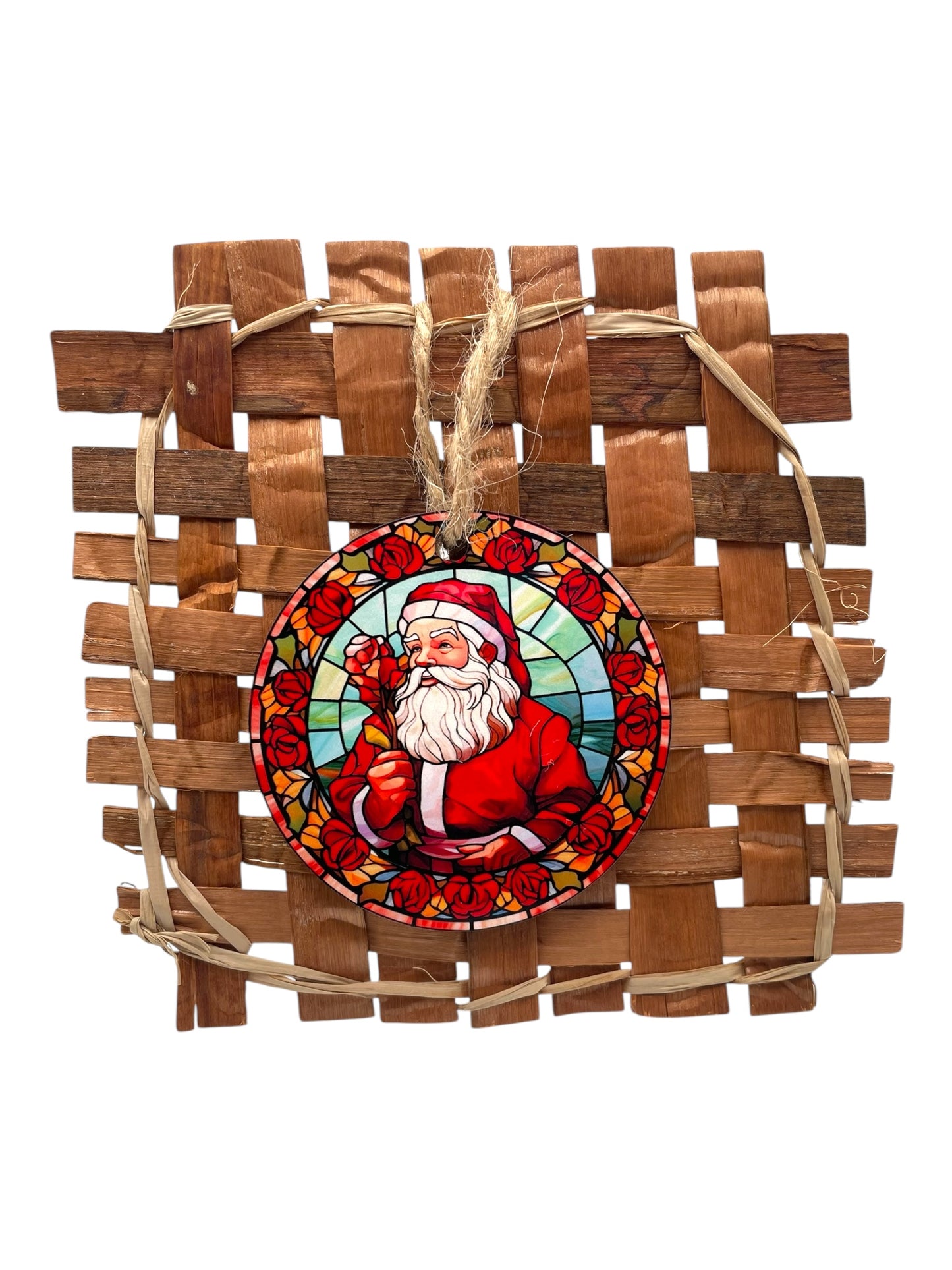 Santa Ornaments