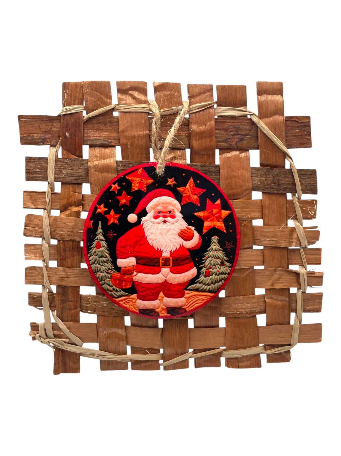 Embroidered Style Ornaments