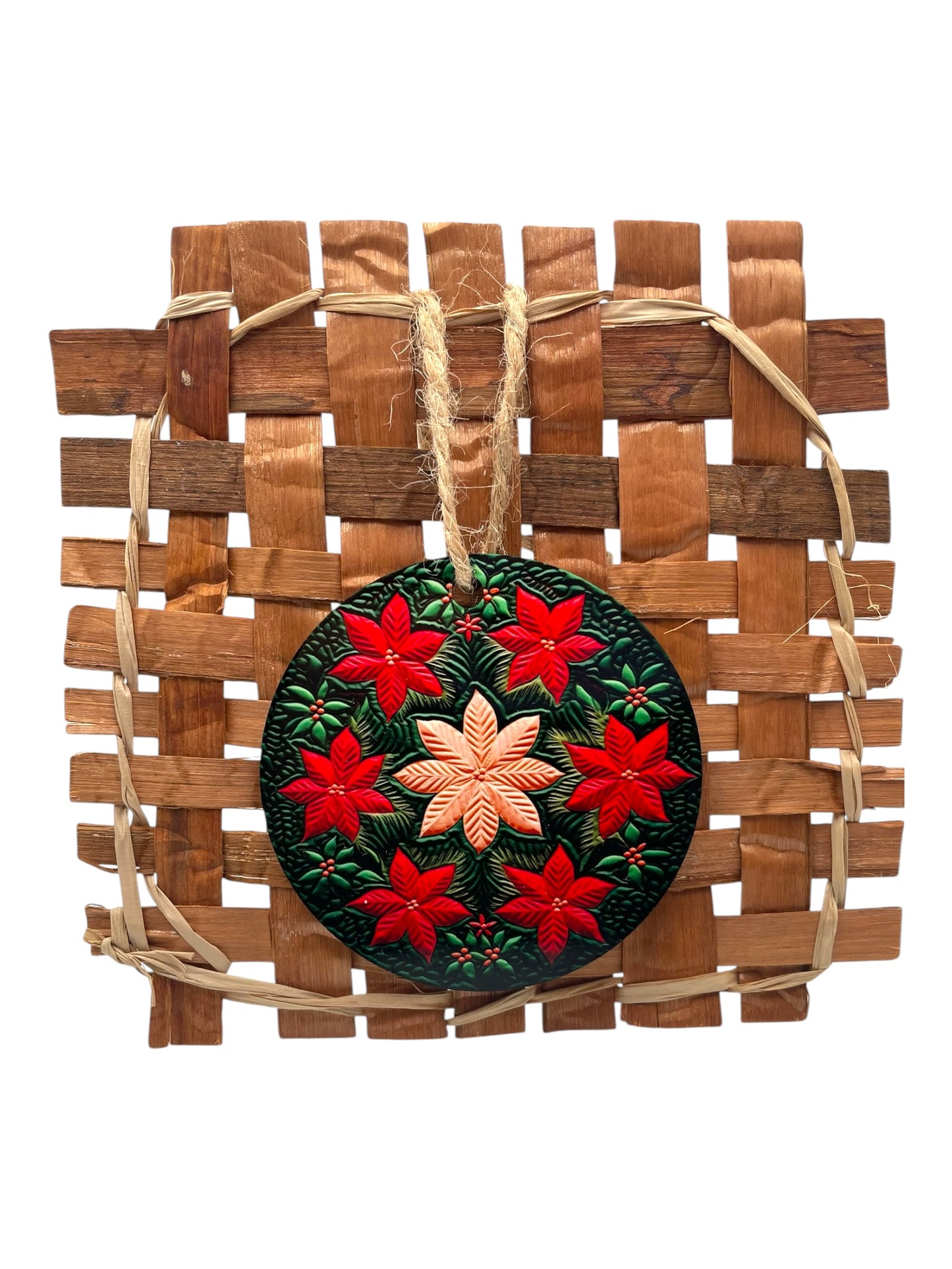 Embroidered Style Ornaments