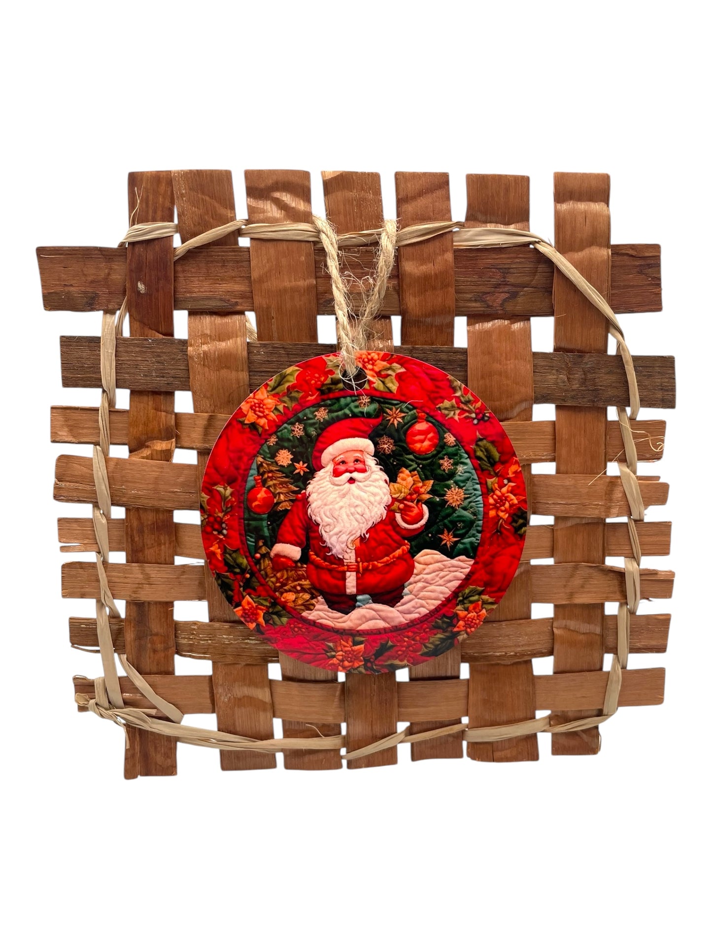 Embroidered Style Ornaments