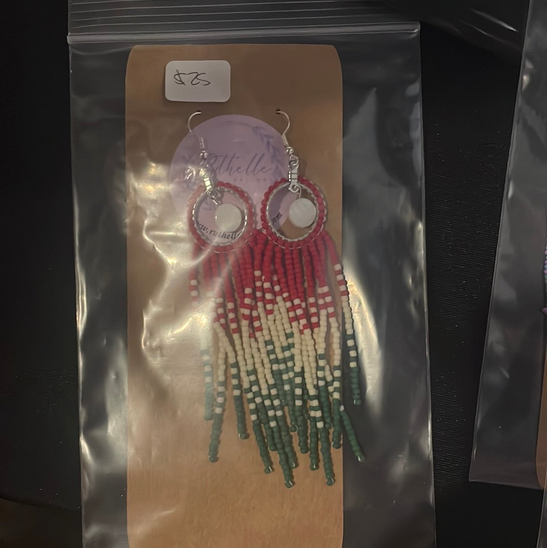 Beaded earrings