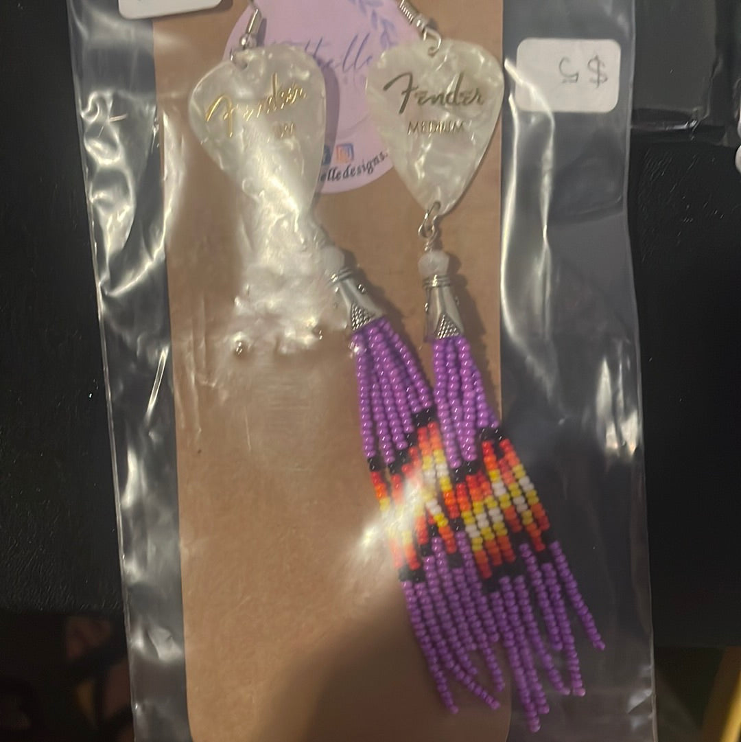 Beaded earrings