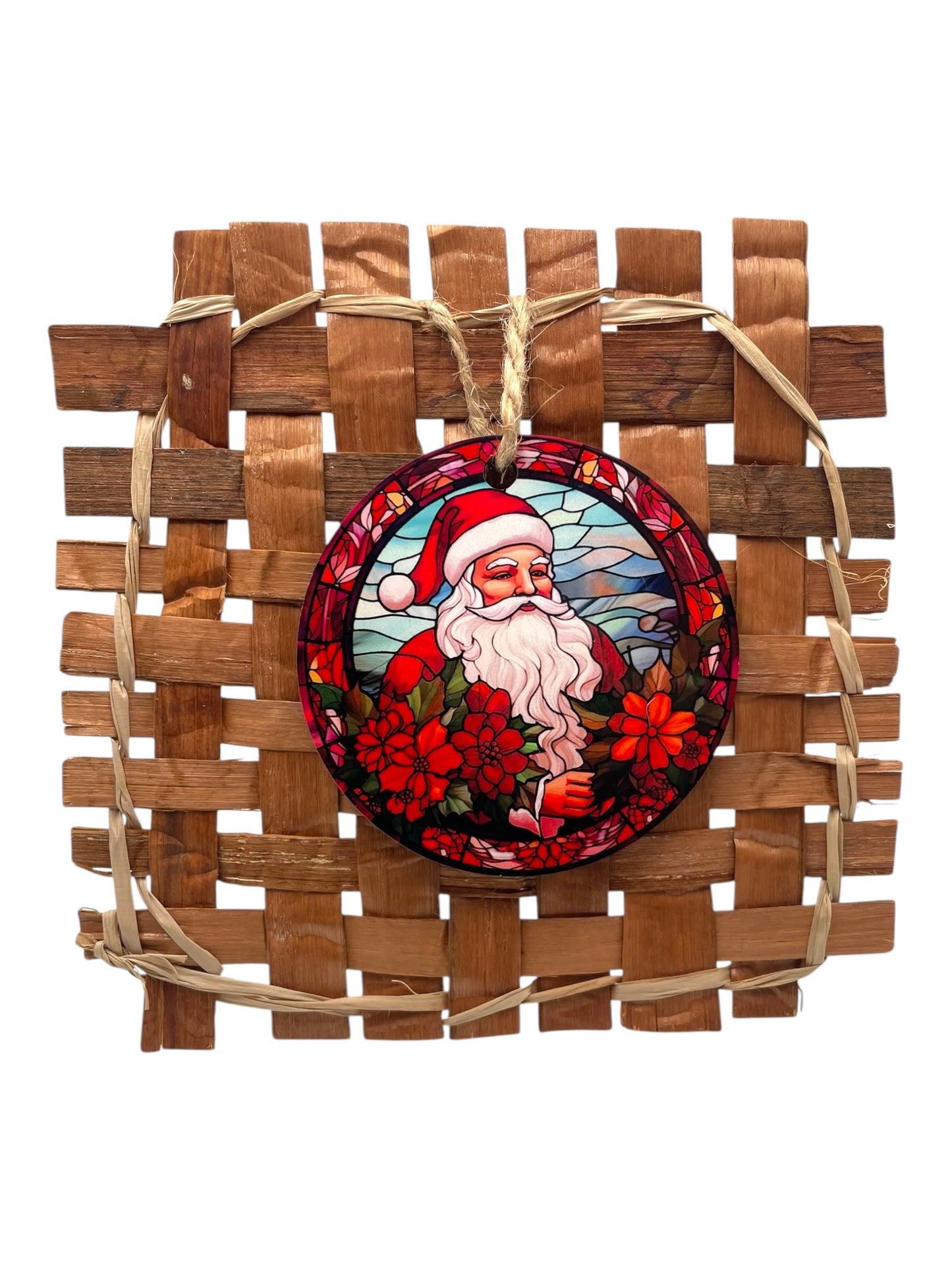 Santa Ornaments