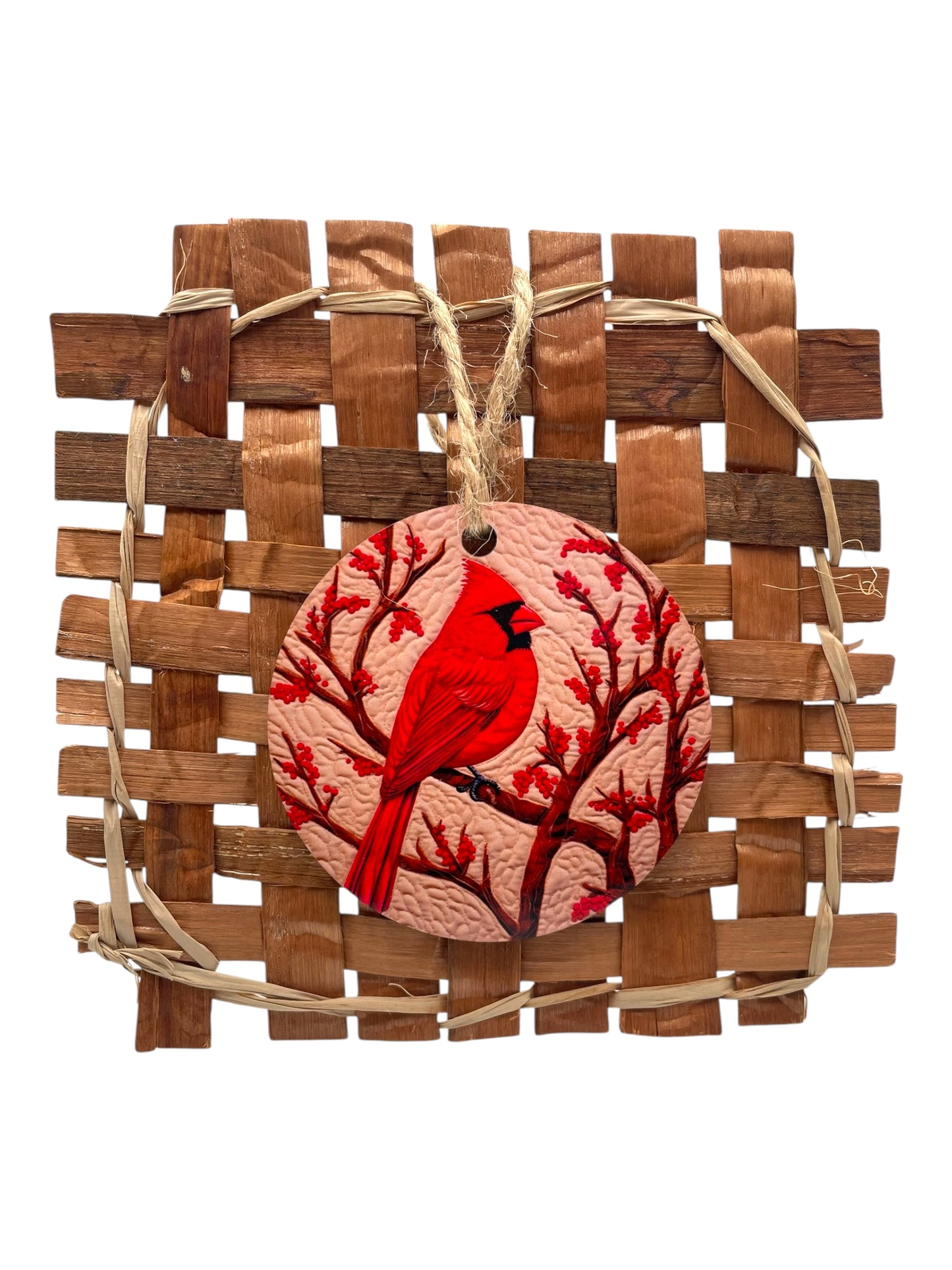 Embroidered Style Ornaments