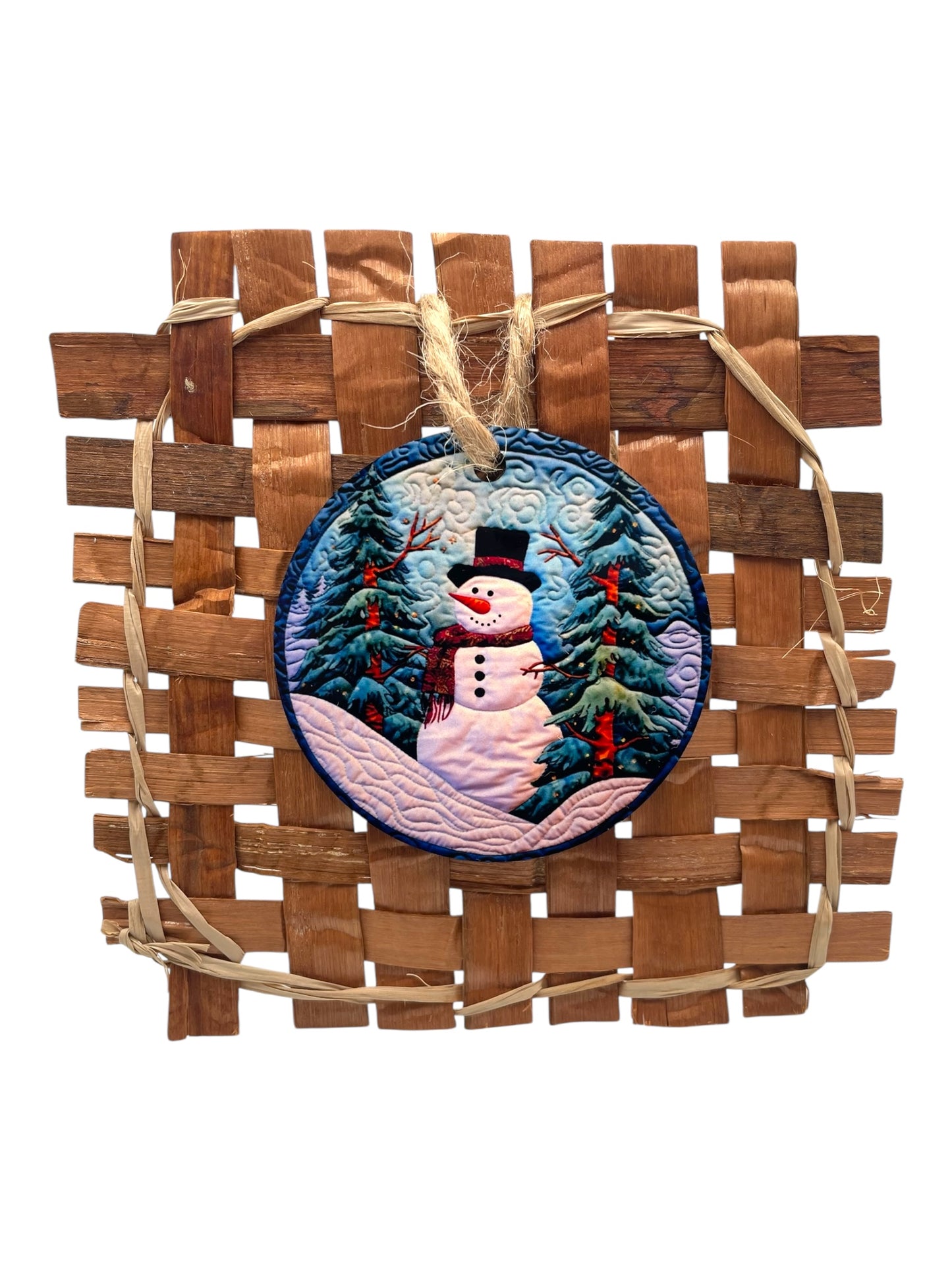 Embroidered Style Ornaments
