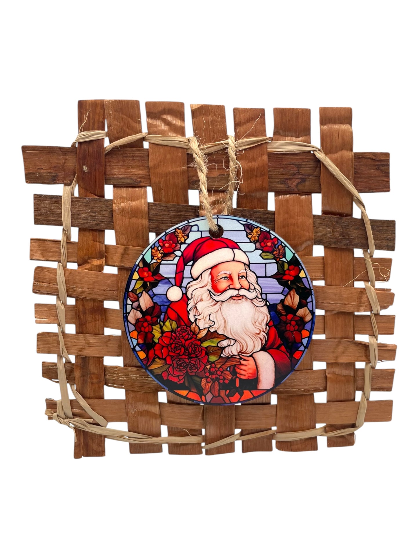 Santa Ornaments