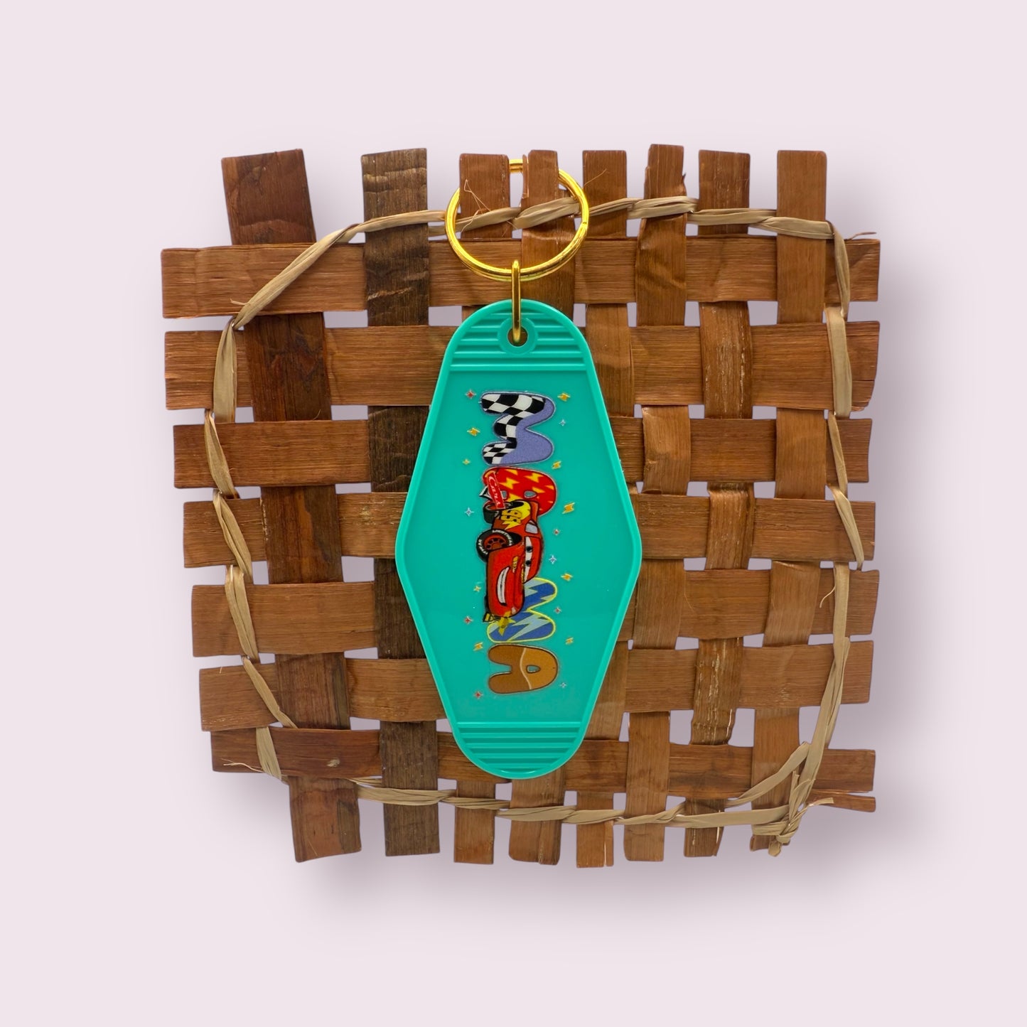 Cars Mama Keychain