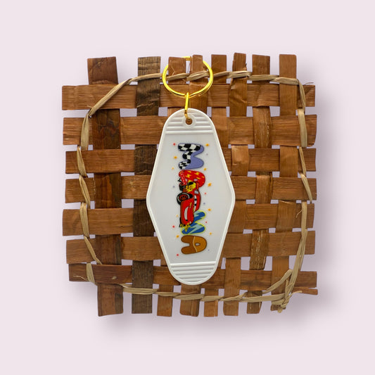 Cars Mama Keychain