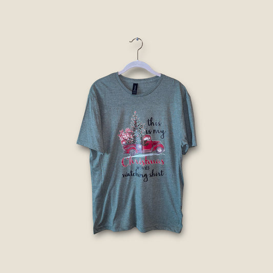 Christmas movies watching shirt