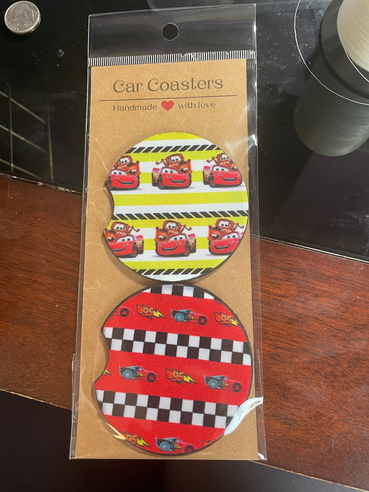 Cars Car Coasters